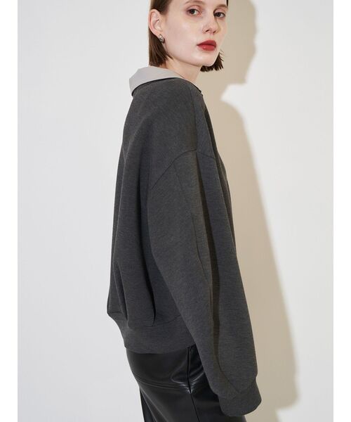 ELENDEEK（エレンディーク） tシャツ ハーフジップカットソー