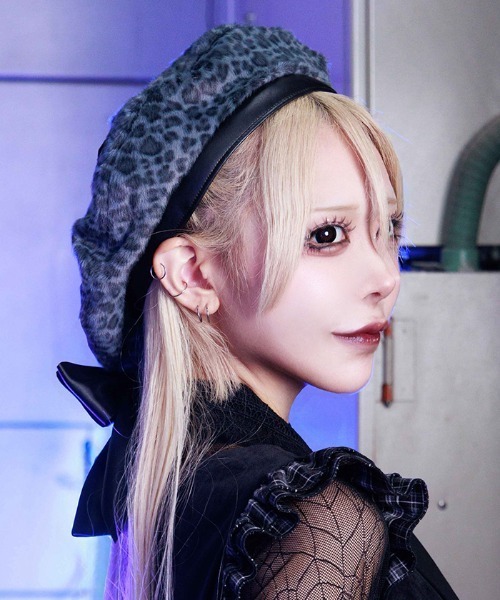 NIBBLE POISON（ニブルポイズン） 帽子 ベレー帽 ペンタグラムシャギー