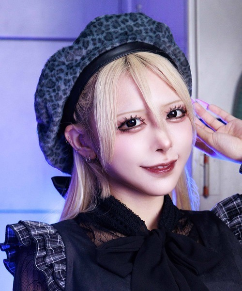 NIBBLE POISON（ニブルポイズン） 帽子 ベレー帽 ペンタグラムシャギー