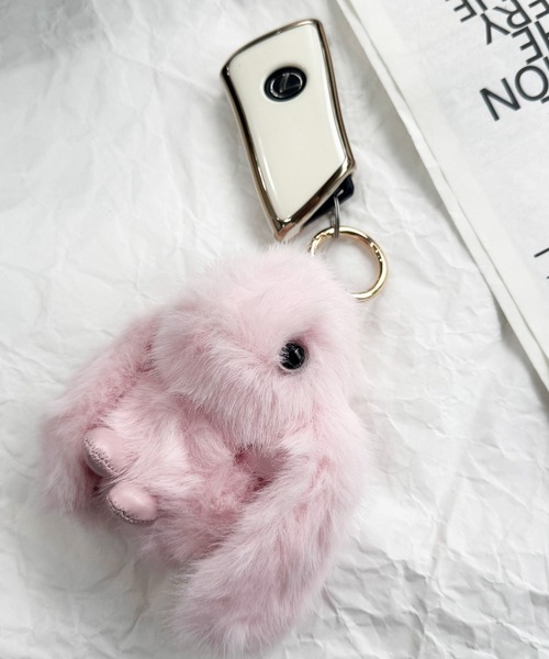 NOLITA LABORATORY チャーム 「 NOLITA / ノリータ 」 ふわふわ たれ耳