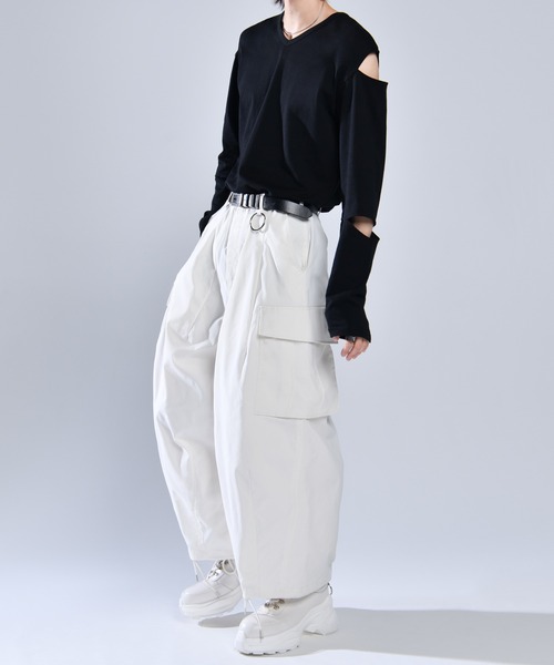 ADRER（アドラー） カーゴパンツ SMALL ブラック メンズ : ZOZOTOWN