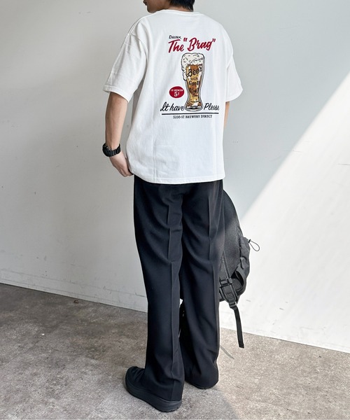 「CPCM」 半袖Tシャツ X-LARGE ネイビー メンズ_画像6