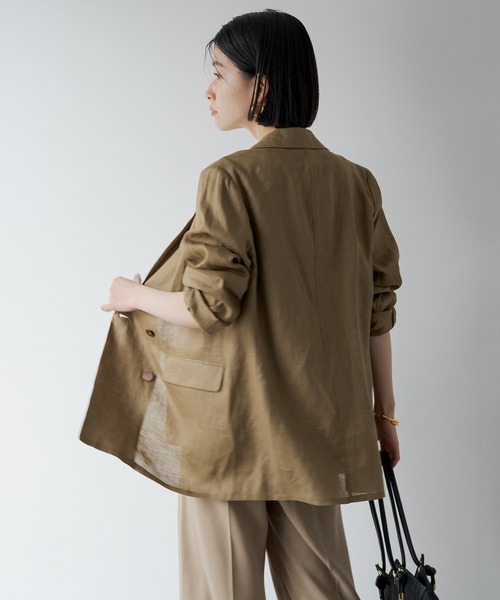 「LOUNGEDRESS」 ジャケット FREE ベージュ レディースの画像