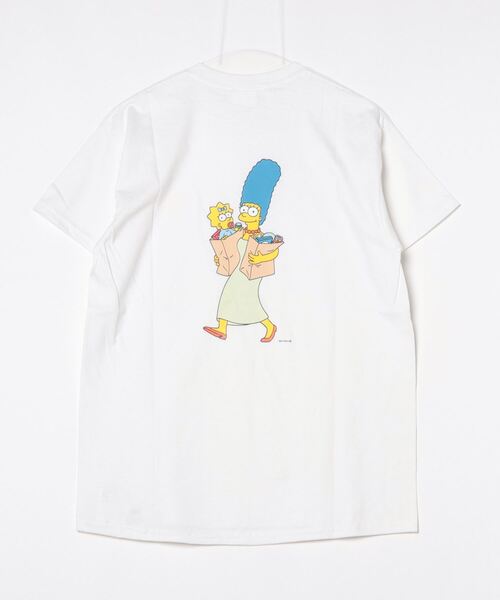 「The Simpsons」 半袖Tシャツ L ダークブラウン メンズ_画像3