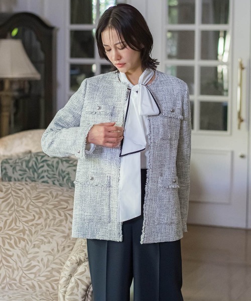 LAUTREAMONT（ロートレアモン） ジャケット ノーカラージャケット