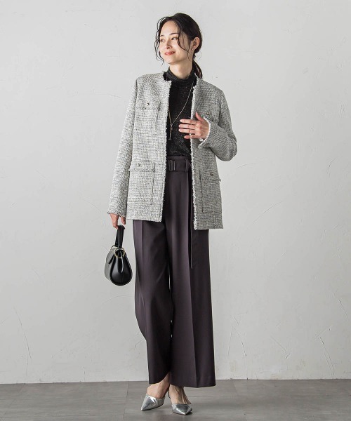 LAUTREAMONT（ロートレアモン） ジャケット ノーカラージャケット