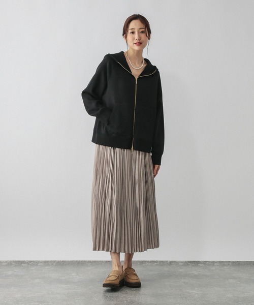 GLOBAL WORK（グローバルワーク） ロング スカート ワッシャープリーツ
