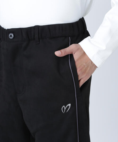 マスターバニー　ジョガーパンツ　5 L スリット入　黒　ブラック　ドライ　春夏 MASTER BUNNY EDITION ゴルフ メンズパンツ｜メンズウエア｜ゴルフ