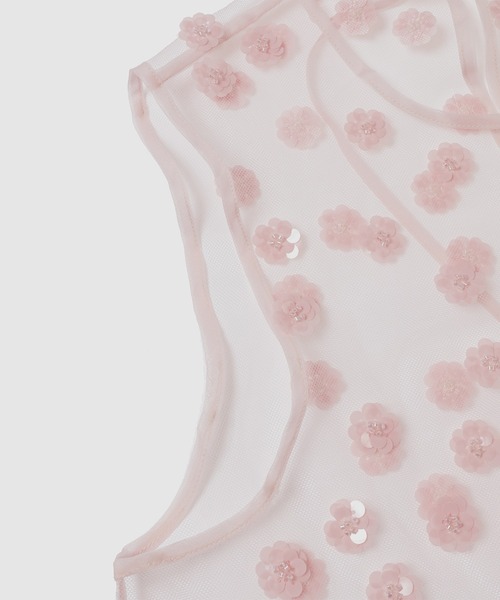 A-UNE SLEEVELESS TOP レディースの画像