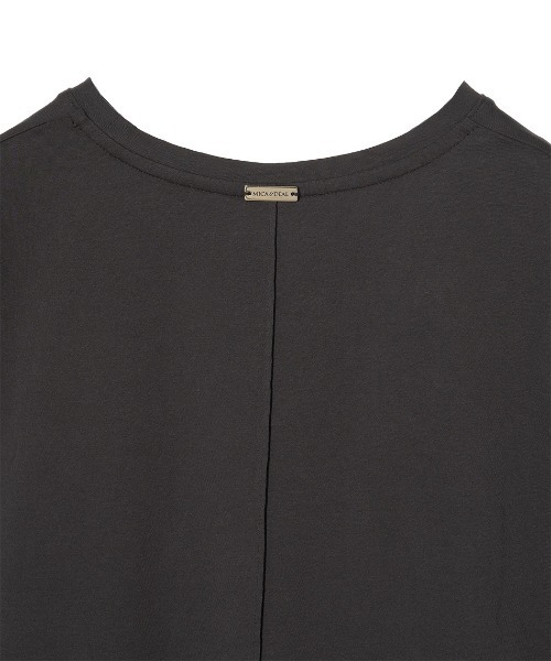 「MICA&DEAL」 半袖Tシャツ 38 スミクロ レディース_画像5