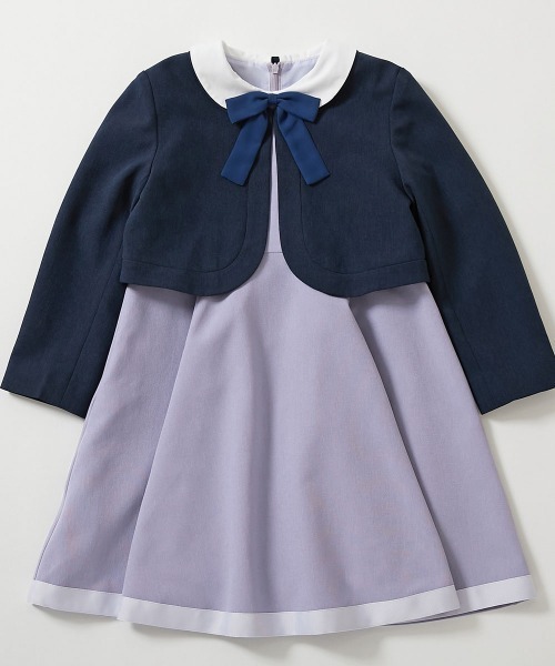 フォーマル 発表会 卒園式 入学式 フォーマル 襟付きドレス 2点セット キッズ 子供服 女の子 | devirock | 08