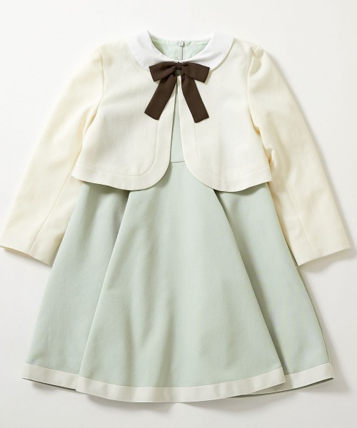 フォーマル 発表会 卒園式 入学式 フォーマル 襟付きドレス 2点セット キッズ 子供服 女の子 | devirock | 09