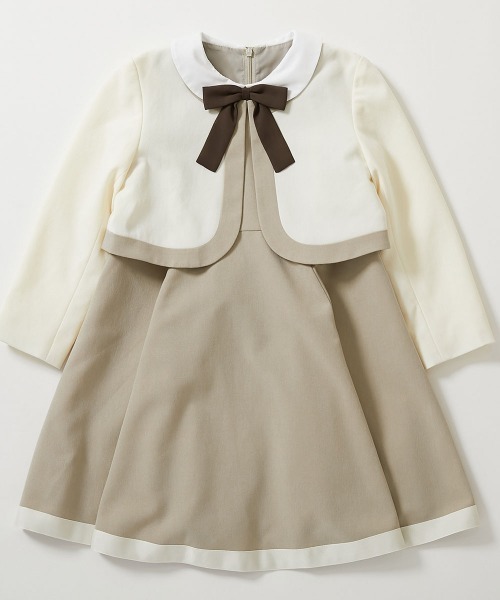 フォーマル 発表会 卒園式 入学式 フォーマル 襟付きドレス 2点セット キッズ 子供服 女の子 | devirock | 11