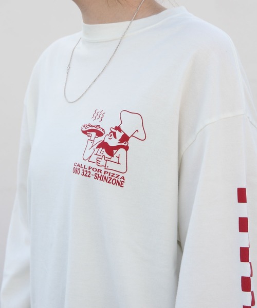 「THE SHINZONE」 長袖カットソー FREE ブラック レディース_画像4