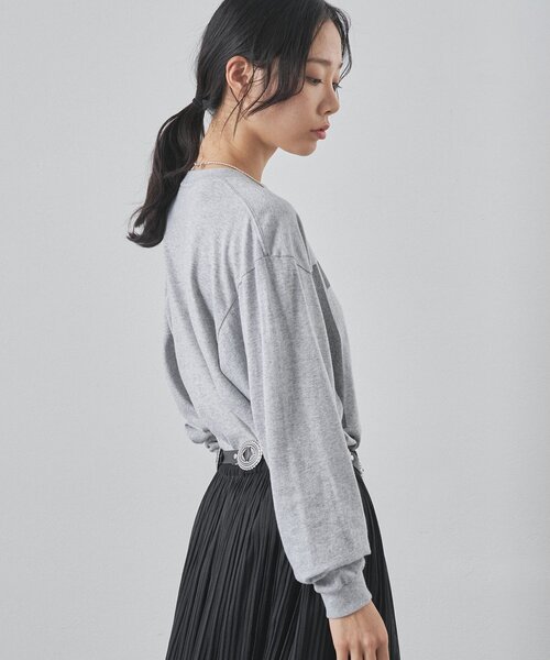 Whim Gazette BIGロゴ ロンTEE ウィムガゼット Whim Gazette BIGロゴ ロンTEE （gray