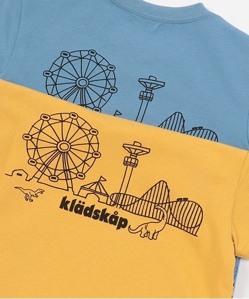 「kladskap」 「KIDS」半袖Tシャツ 120cm イエロー キッズ_画像8