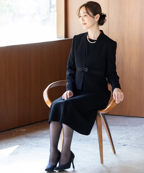 MAISONCOMFY 喪服 セレモニースーツ セットアップ 卒業式 卒園式