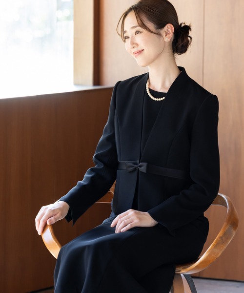MAISONCOMFY 喪服 セレモニースーツ セットアップ 卒業式 卒園式