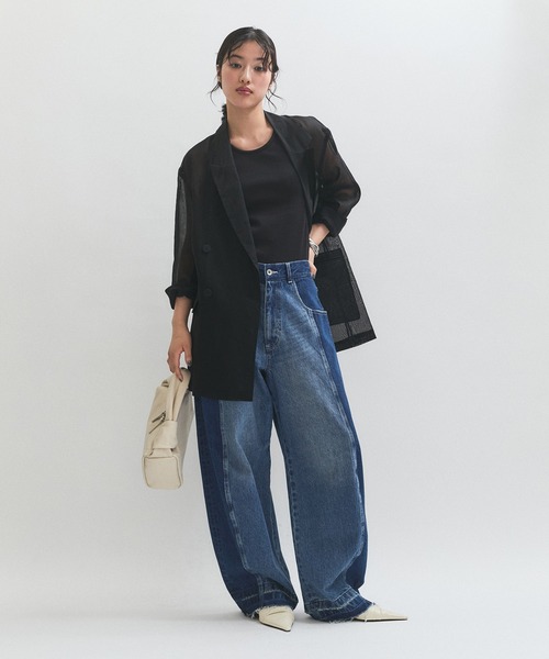 ADAM ET ROPE'（アダムエロペ） テーラードジャケット FREE キナリ