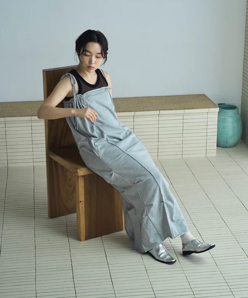 ジャンパースカート sweat ribbon jumper skirt : ZOZOTOWN Yahoo!店