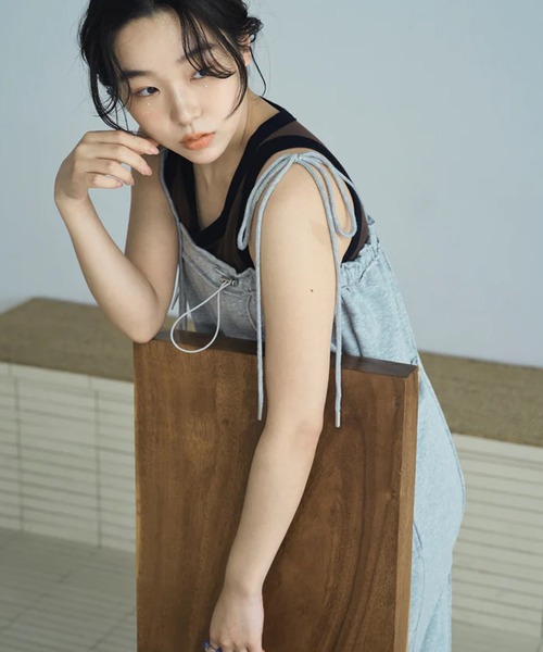 ジャンパースカート sweat ribbon jumper skirt : ZOZOTOWN Yahoo!店