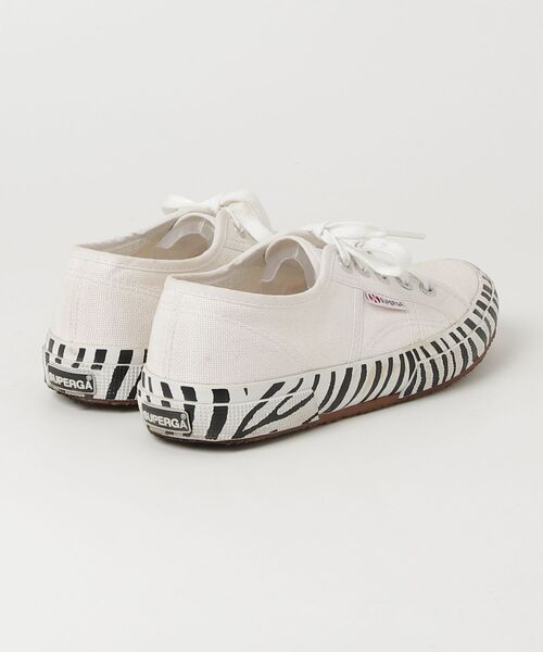 「SUPERGA」 ローカットスニーカー - ホワイト レディース_画像2