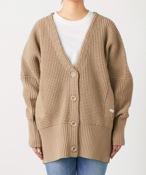 「Franklin Climbing」 ニットカーディガン ONE SIZE ブラック レディース_画像2