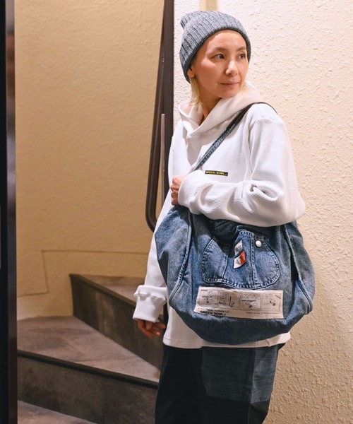 SNOOPY×OLD BETTY'S トートバッグ スヌーピー「SNOOPY」Denim Vintage