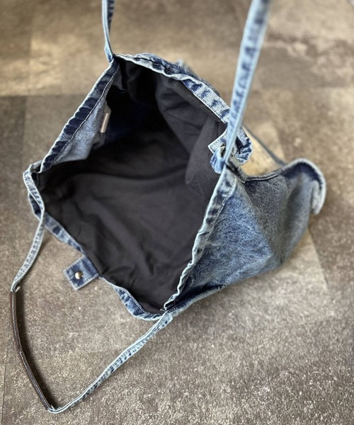 SNOOPY×OLD BETTY'S トートバッグ スヌーピー「SNOOPY」Denim Vintage