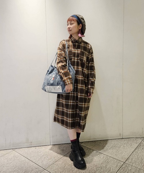 SNOOPY×OLD BETTY'S トートバッグ スヌーピー「SNOOPY」Denim Vintage