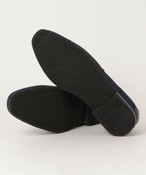 「Dedes」 ローファー 43 ネイビー メンズ_画像3