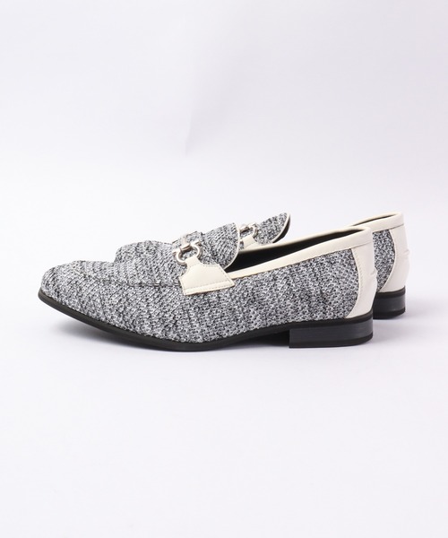 「Dedes」 ローファー 43 ネイビー メンズ_画像6