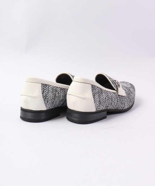 「Dedes」 ローファー 43 ネイビー メンズ_画像8