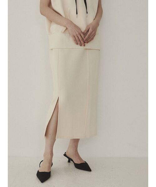 「COTORICA」 ロングスカート「The Dayz tokyoコラボ」 MEDIUM ベージュ レディース_画像2