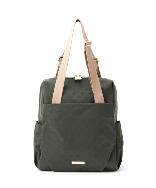 美品　russet ラシット　2WAYトートバッグ　リュック　カーキ　大容量 russet（ラシット） リュック FREE カーキ レディース : ZOZOTOWN