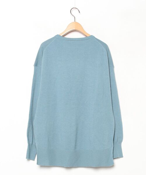 「SHOO・LA・RUE」 長袖ニット 02 グリーン レディースの画像2