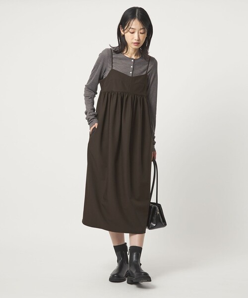 新品未使用 GASA キャミソールワンピース ビスチェデザインキャミソールワンピース - ワンピース通販 | 人気