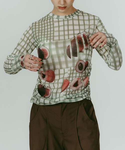 Knuth Marf(クヌースマーフ) ニット セーター 「Knuth Marf」fruit Knuth Marf(クヌースマーフ) ニット セーター 「Knuth Marf」fruit