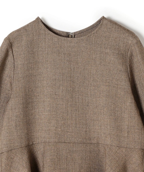 「SHIPS.me」 長袖ブラウス S ベージュ レディース_画像5