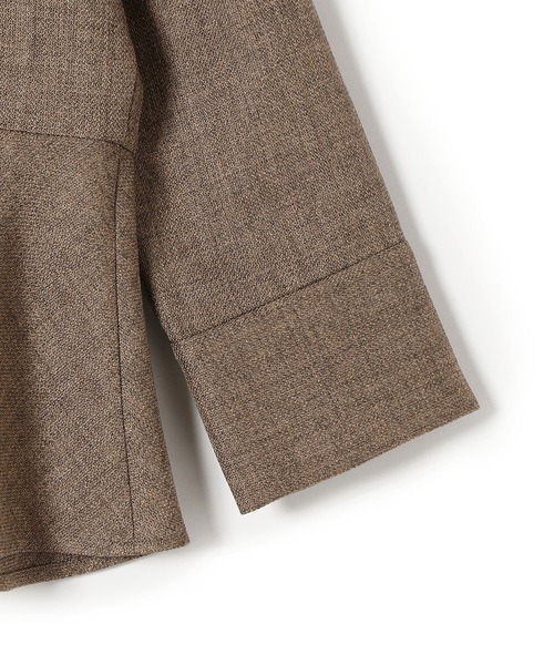 「SHIPS.me」 長袖ブラウス S ベージュ レディース_画像6