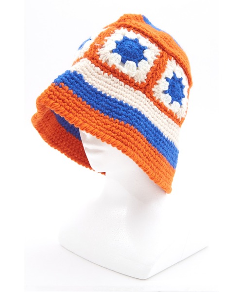 「ankoROCK」 ハット ONE SIZE オレンジ メンズ_画像3