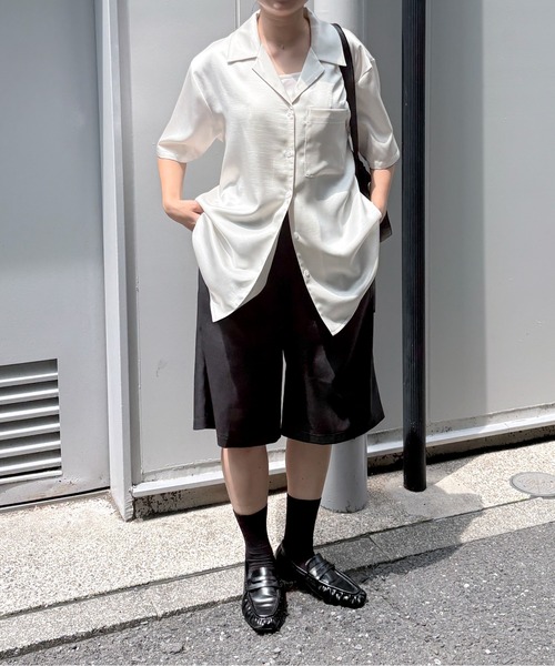 feepur（フェピュール） ワイドパンツ ハーフパンツ パンツ 短パン