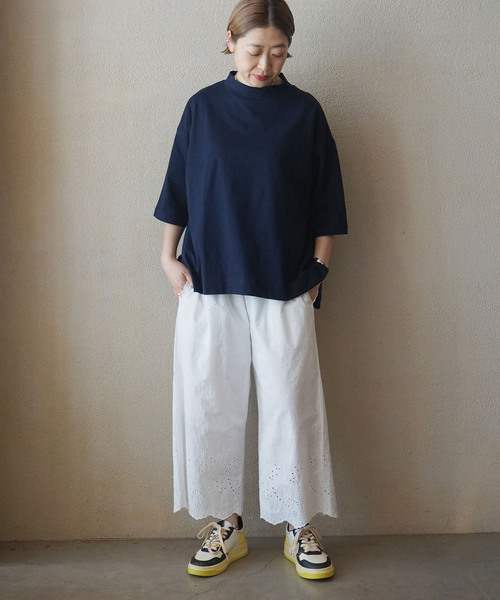 「JOURNAL STANDARD LUXE」 イージーパンツ FREE ブラック レディース_画像5