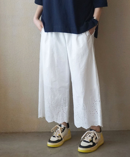 「JOURNAL STANDARD LUXE」 イージーパンツ FREE ブラック レディース_画像6