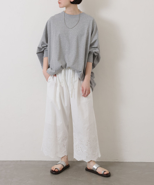 「JOURNAL STANDARD LUXE」 イージーパンツ FREE ブラック レディース_画像8