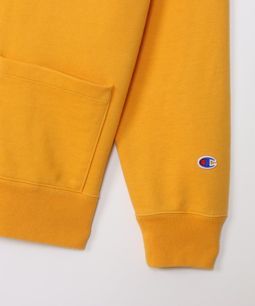 「Champion」 カーディガン LARGE イエロー メンズ_画像6