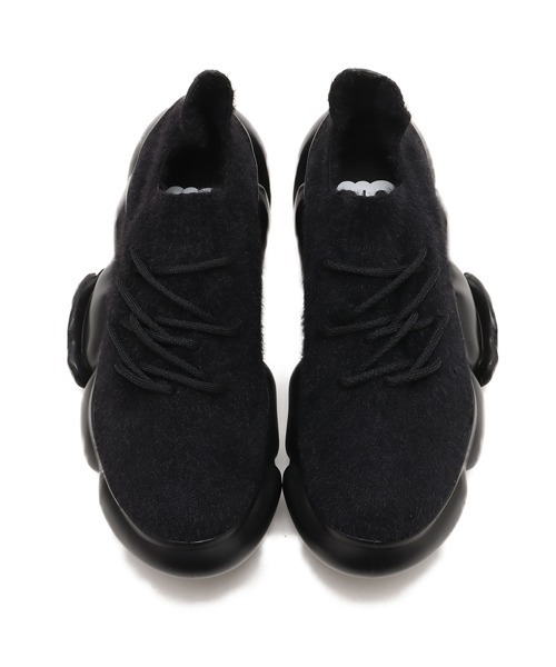 「grounds」 ローカットスニーカー 26.0cm ブラック レディース_画像6