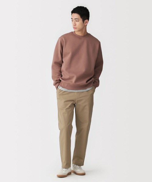 無印良品（MUJI） パンツ 紳士 洗いざらしコットンイージーパンツ