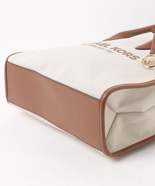 「MICHAEL KORS」 ワンポイント2WAYバッグ - ベージュ レディース