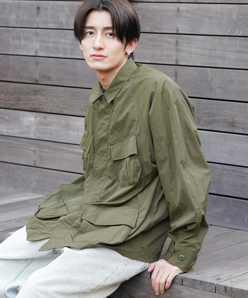 【最終価格】m&mモッズコート サイズM ミリタリー ジャケット CAMBIO（カンビオ） ミリタリージャケット モッズコート mj10943